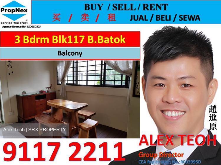 Blk 117 Bukit Batok West Avenue 6 (Bukit Batok), HDB 5 Rooms #192605972
